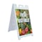 Signmission Fresh Vegetables, A-Frame & 2 Decals Installed, Heavy-Duty Plastic Frame SBHD-D-2436-Fresh Vegetables - alternate 1