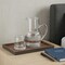 Homeroots Set of Two Clear Crystal Glass Stemless Carafe And Drinking Glass 375883 - alternate 2