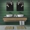 Apollo Tile Arte 1.97 in. x 7.87 in. Matte Green Ceramic Subway Deco Wall and Floor Tile 4.1 sqft/case, 38PK RID88LRLDECM - alternate 2