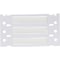 Brady Low Smoke Zero Double Sided PermaSleeve Heat Shrink Tubing, 0.187 in.x 2 in. W, White, 500/RL 2LSZH-187-2-WT-S - alternate 2