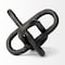 Homeroots Petite Black Metal Chain Link Sculpture 392513 - alternate 2