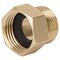 Landscapers Select Hose Connector, 3/4 x 3/4 in, MNPT x FNH, Brass, Brass GHADTRS-7 - alternate 1