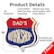 Signmission Dad's Workshop, 18 inch X 18 inch, Plastic Sign, 2PK SHI-P-2PACK-18-489-DAD - alternate 3