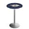Holland Bar Stool Co 36" Stainless Steel Nashville Predators Pub Table, 36" dia. Top L214S3636NshPre - alternate 1