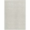 Homeroots 8' X 10' Ivory And Beige Geometric Washable Indoor Outdoor Area Rug 614758 - alternate 5