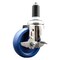 Service Caster 4 Inch 316SS Solid Polyurethane Swivel 1-1/4 Inch Expanding Stem Caster Brake SCC-SS316EX20S414-SPUS-TLB-114 - alternate 1