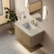 James Martin Vanities Allamari 36" Single Vanity, Dune Mist w/ 3 CM Tajnar Eclos Top D640-V36-DMS-WTJR - alternate 2