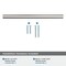 Amerock Versa 7-9/16 inch 192mm Center-to-Center Polished Nickel Cabinet Pull BP55531PN - alternate 2