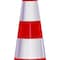 Vevor 12PCS Safety Cones Traffic Cones 28" Orange Reflective Collars Road Cones, 12PK CC-A70 - alternate 4
