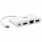 Tripp Lite USB C TO HDMI MULTIPORT VIDEO ADAPTER CONVERTER 4K W/ USB-A HUB, USB-C PD CHARGI U444-06N-H4GU-C - alternate 1