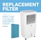 Perfect Aire 14 in. H X 10.5 in. W Blue Cardboard Replacement Evaporative Cooler Filter PEVP240F - alternate 3