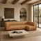 Manhattan Comfort Lukas 118 in Right-Facing 2-Piece Sectional Sofa in Camel SF1927-CL - alternate 2