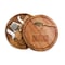 Picnic Time Family Of Brands Cleveland Browns - Acacia Circo Cheese Cutting Board & Tools Set, (Acacia Wood) 855-04-512-083-2 - alternate 1