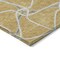 Homeroots 5' X 8' Gold And Ivory Geometric Washable Indoor Outdoor Area Rug 612870 - alternate 4