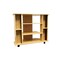 Homeroots 35in Wood Brown Open Shelving TV Stand 468919 - alternate 3