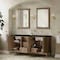 James Martin Vanities Kinnsden 72" Double Vanity, Weathered Oak w/ 3 CM Phantome Eclos Top D680-V72-WTO-3PHT - alternate 4