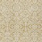Homeroots 10' X 14' Gold And Beige Damask Washable Indoor Outdoor Area Rug 595150 - alternate 2