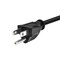 Monoprice Power Cord - NEMA 5-15P to IEC 60320 C5_ 18AWG_ 10A_ 3-Prong_ Blk_ 1ft 41083 - alternate 2