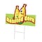 Signmission Roasted Corn Die Cut Yard Sign & Stake outdoor plastic coroplast window, C-DC-1824-Roasted Corn19 C-DC-1824-Roasted Corn19 - alternate 1