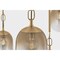 Troy Lighting Harvey 59in wide 7 Light Chandelier in Patina Brass F2559-PBR - alternate 4