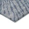 Homeroots 5' X 8' Blue Gray And Silver Abstract Washable Indoor Outdoor Area Rug 588005 - alternate 3