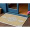 Homeroots 3' X 5' Gold Gray And Ivory Oriental Washable Indoor Outdoor Area Rug 598406 - alternate 1