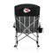 Picnic Time Family Of Brands Kansas City Chiefs - Outdoor Rocking Camp Chair, (Black) 805-01-175-164-2 - alternate 2