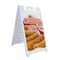 Signmission Mozzerella Sticks, A-Frame & 2 Decals Installed, Heavy-Duty Plastic Frame SBHD-D-2436-Mozzerella Sticks - alternate 1
