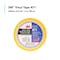 3M Floor Marking Tape, vinyl, No Legend, Yellow, 1 in W., 5.2 mil Thickness 471 - alternate 3