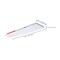 Nuvo 1X4 LED Single Basket Troffer Emergency Battery Field Selectable 120-277 Volt White Finish 65/1605 - alternate 4