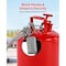 Vevor Safety Gas Can 5 Gallon Type II Red Safety Can with Flame Arrester and Spout YYQG19II-01 - alternate 3
