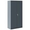 Sandusky Lee Combo Wardrobe Storage Cabinet, 72 in H, 36 in W, 24 in D, Swing, Keyed, Dark Gray, 4 Shelves CAC1362472-02 - alternate 5