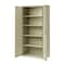 Hirsh Storage Cabinet, 72 in H, 36 in W, 18 in D, Recessed Twist, Keyed, Putty, 4 Shelves 22004 - alternate 4