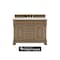 James Martin Vanities Brookfield 48 in. Single Vanity, Pecan w/ 3 CM Ethereal Noctis Silestone Top 547-V48-PCN-FENC - alternate 1