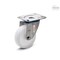 Elesa 450706 Monolithic castor wheels stainless steel bracket Technopolymerng plate bracket 450706 - alternate 1