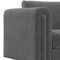 Homeroots 61" Dark Gray Fabric Sofa 641133 - alternate 4