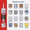Ge Supreme Silicone Kitchen & Bath Sealant Almond 10.1 Oz. Cartridge 3017401 - alternate 4