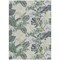Homeroots 10' X 14' Artichoke Green Lavender And Ivory Botanical Leaves Washable Indoor Outdoor Area Rug 618387 - alternate 6