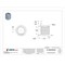 Zoro Select Thin Wall Self Locking Thread Insert, M8-1.25 Int Thrd Sz, Steel EZ-310-M8 - alternate 3
