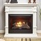 Duluth Forge Ventless Liquid Propane Gas Fireplace With Mantel - 26,000 BTU, Remote Control, White Finish DFS-300LR-3WT - alternate 4