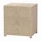 Bali & Pari Quinn Bohemian Woven Natural Grasscloth 3-Drawer Nightstand 254-14031-ZORO - alternate 1