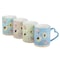 Gibson Home Sunbloom 4 Piece 15 Ounce Stoneware Mug Set in Assorted Colors 136621.01 - alternate 6