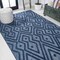 Jonathan Y Balansat Moroccan Diamond Navy 4 ft. x 6 ft. Indoor/Outdoor Area Rug IBZ100B-4 - alternate 3