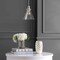 Jonathan Y Goldwater 7.5 in. Adjustable Drop Metal/Glass LED Pendant, Chrome JYL3514B - alternate 3