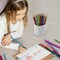 Acrimet Jumbo Pencil Holder Pen Cup Caddy Super Sized Desktop Organizer White 934.BO - alternate 4