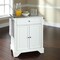 Crosley Lafayette Stainless Steel Top Portable Kitchen Island/Cart KF30022BWH - alternate 4
