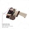 Scotch Handheld Tape Dispenser, 2 in Max. Tape Width, 3 in Tape Core Dia., Pistol, Metal, Plastic, Tan H150 - alternate 3