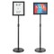 Vevor Pedestal Sign Holder Adjustable Poster Stand 8.5 x 11 Inch Round Base SW-01 - alternate 1