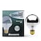 Bulbrite 100-Watt G25 Incandescent Light Bulb Medium Base (E26) Half Chrome 2700K, 6PK 862024 - alternate 4