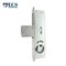 Ecs Hardware Narrow-Stile, 1-1/8in BACKSET, Steel Lock Body Zinc Plated 5ply Laminated Steel Bolt, w/2 Al Faceplate ECSH-ZINC-1-8AL-15 - alternate 2